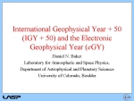 IGY + 50 and the eGY