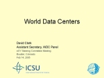 World Data Centers